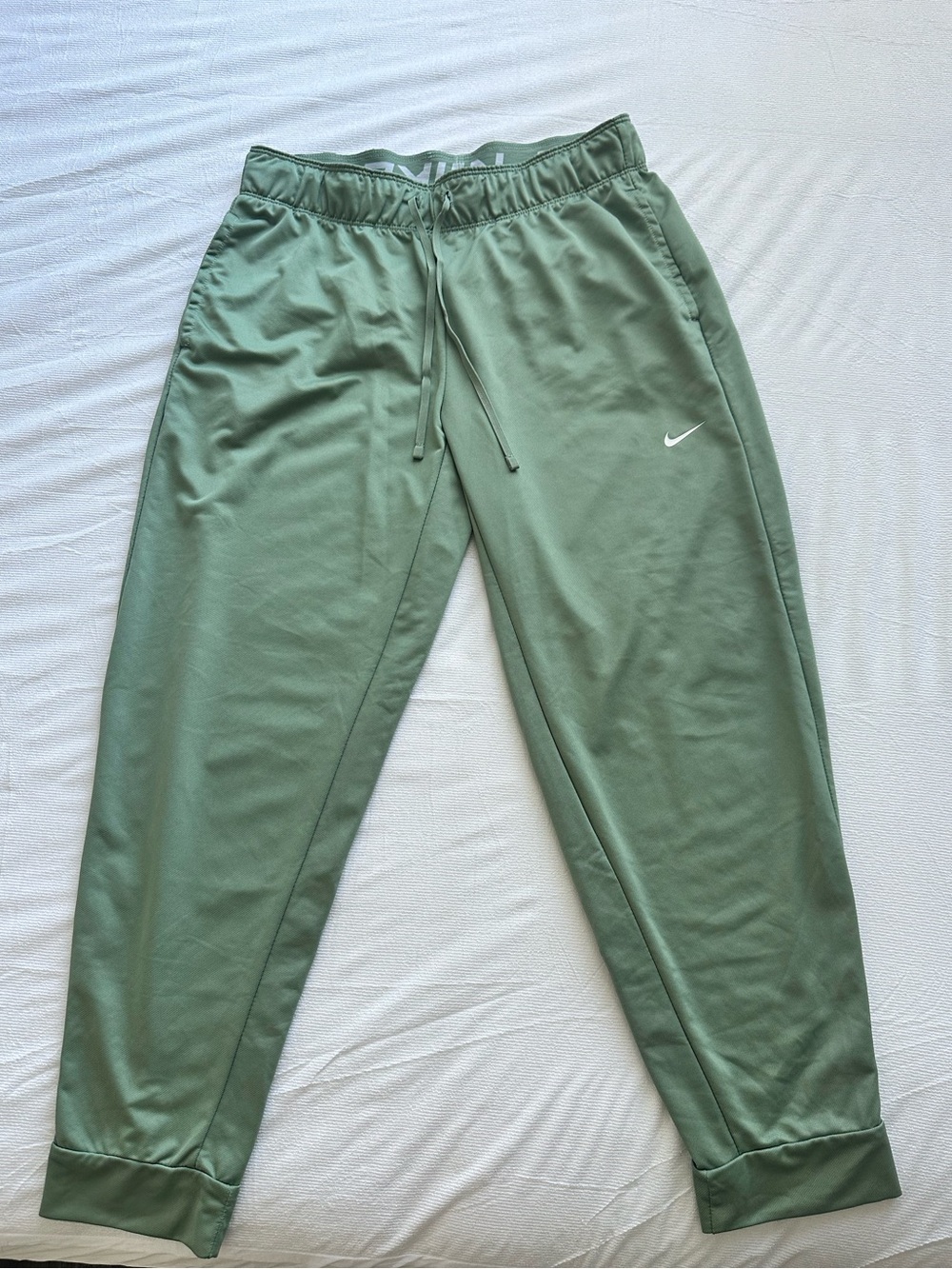 Nike Dri-FIT Sage Green Jogger Pants Size S